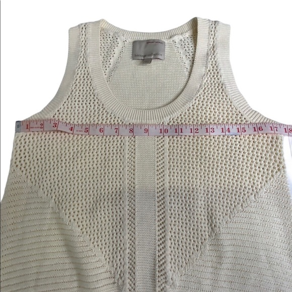 BANANA REPUBLIC COTTON/LINEN KNIT SWEATER VEST M - Picture 3 of 5